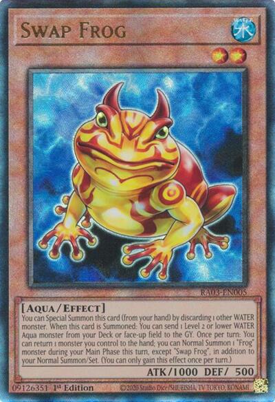 Swap Frog (Prismatic Ultimate Rare) [RA03-EN005-PUR]
