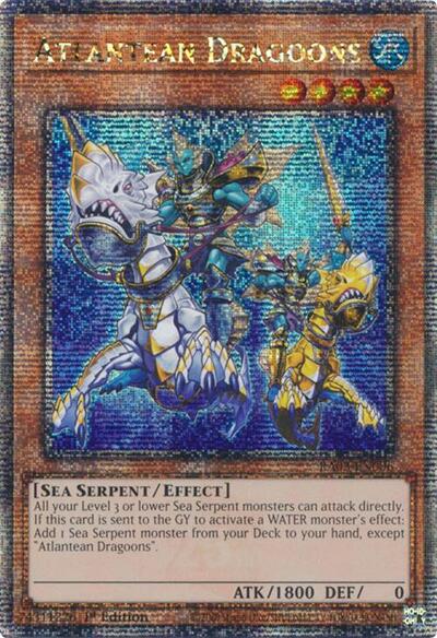 Atlantean Dragoons (Quarter Century Secret Rare) [RA03-EN006-QCSR]