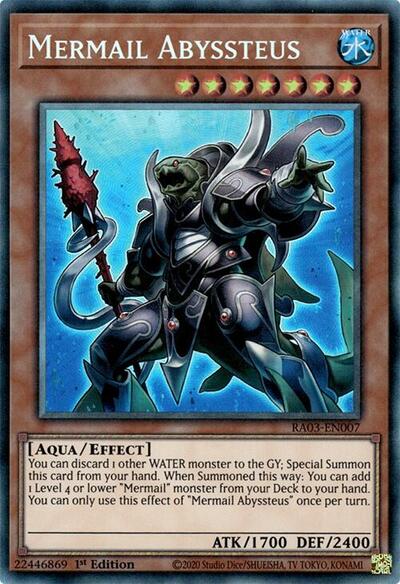 Mermail Abyssteus (Prismatic Collector's Rare) [RA03-EN007-PCR]