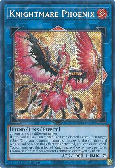 Knightmare Phoenix (Secret Rare) [RA03-EN042-SeR]