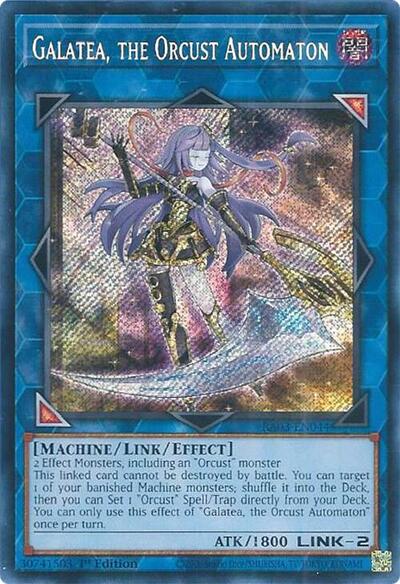Galatea, the Orcust Automaton (Secret Rare) [RA03-EN044-SeR]