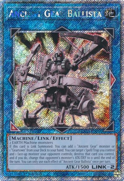 Ancient Gear Ballista (Platinum Secret Rare) [RA03-EN046-PlSR]