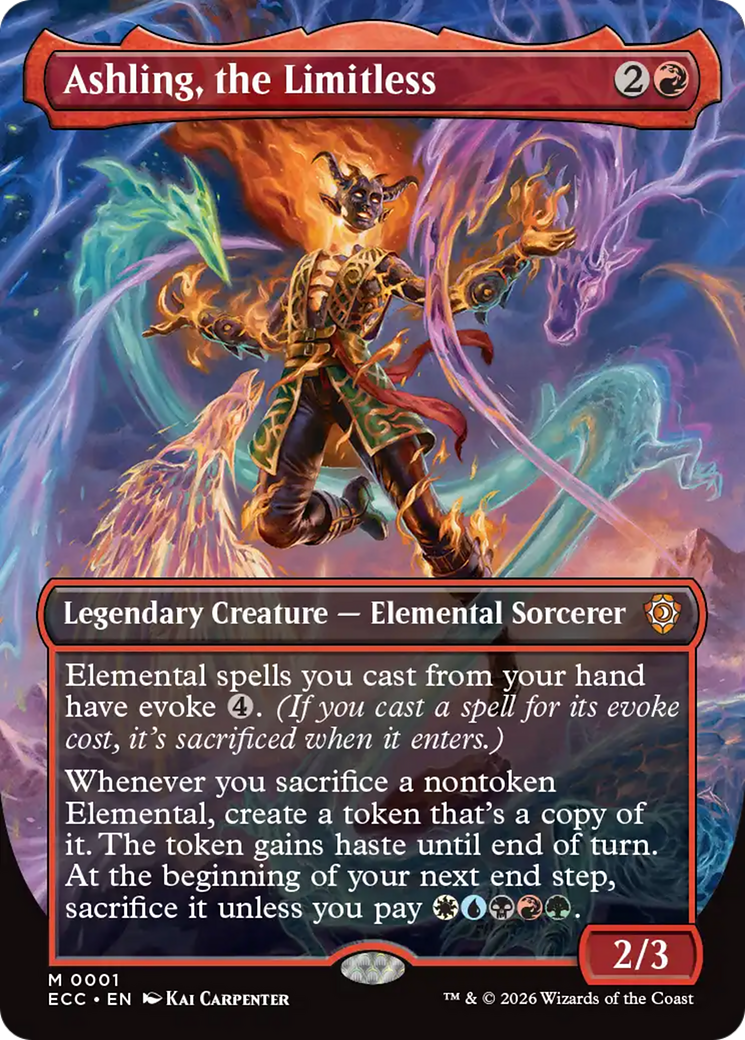 Ashling, the Limitless - Borderless - Full Art [ECC-1]