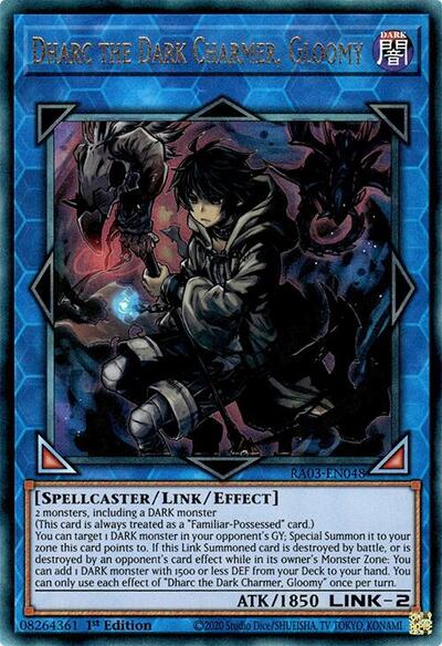 Dharc the Dark Charmer, Gloomy (Prismatic Ultimate Rare) [RA03-EN048-PUR]
