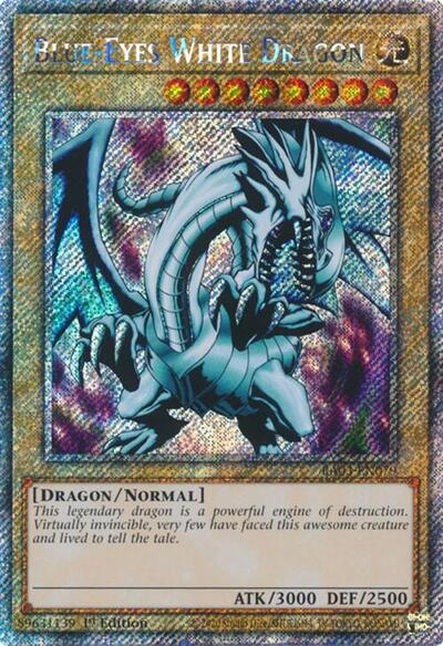 Blue-Eyes White Dragon (Platinum Secret Rare) [RA03-EN079-PlSR]