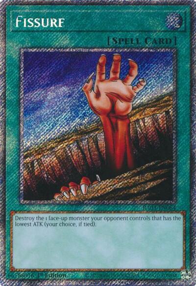 Fissure (Platinum Secret Rare) [RA03-EN084-PlSR]