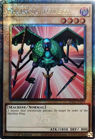 Mechanicalchaser (Quarter Century Secret Rare) [RA03-EN094-QCSR]
