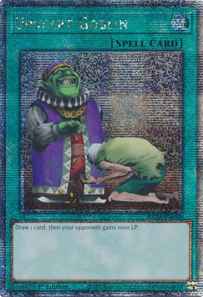 Upstart Goblin (Quarter Century Secret Rare) [RA03-EN096-QCSR]