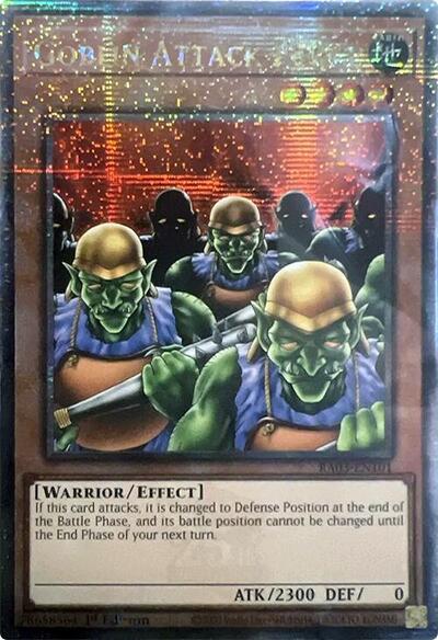 Goblin Attack Force (Quarter Century Secret Rare) [RA03-EN101-QCSR]