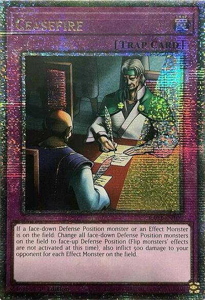 Ceasefire (Quarter Century Secret Rare) [RA03-EN105-QCSR]