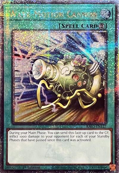 Wave-Motion Cannon (Quarter Century Secret Rare) [RA03-EN127-QCSR]