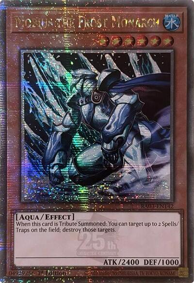 Mobius the Frost Monarch (Quarter Century Secret Rare) [RA03-EN142-QCSR]