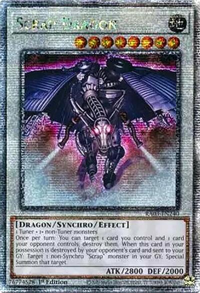 Scrap Dragon (Quarter Century Secret Rare) [RA03-EN240-QCSR]