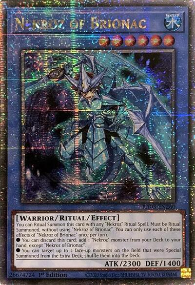 Nekroz of Brionac (Quarter Century Secret Rare) [RA03-EN260-QCSR]
