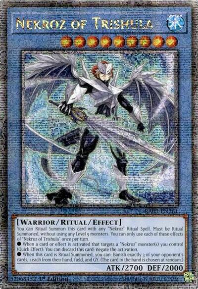 Nekroz of Trishula (Quarter Century Secret Rare) [RA03-EN261-QCSR]