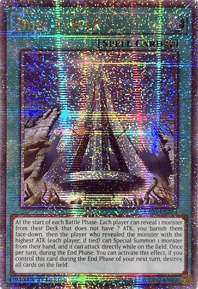 Duel Tower (Quarter Century Secret Rare) [RA03-EN273-QCSR]