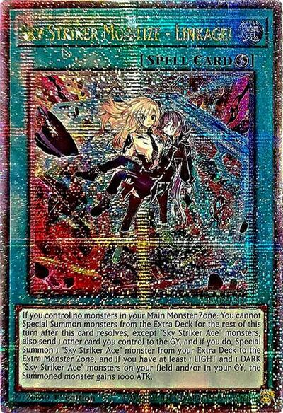 Sky Striker Mobilize - Linkage! (Quarter Century Secret Rare) [RA03-EN274-QCSR]