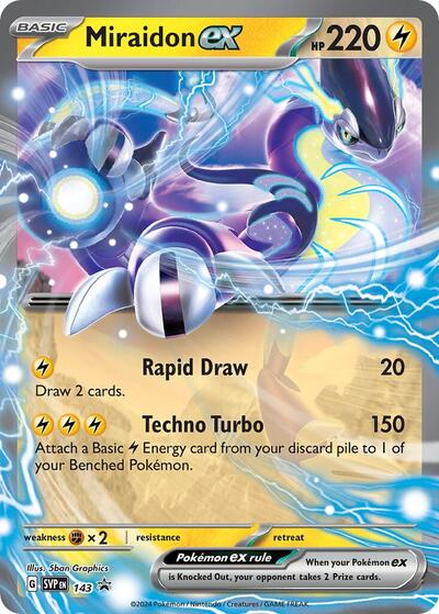 Miraidon ex - 143 (Promo) [SVP-143-PROMO]