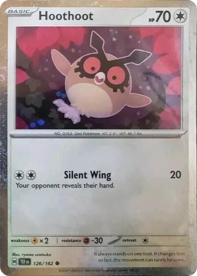 Hoothoot - 126/162 (Common) [SVP-126-C]