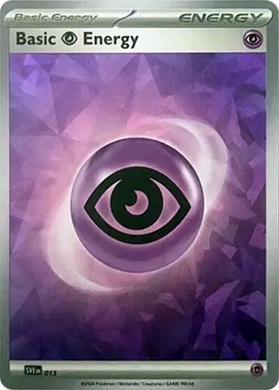 Basic Psychic Energy (Cracked Ice Holo) - 013 (Common) [SCR-013-C]