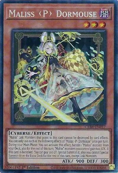 Maliss P Dormouse (Collector's Rare) [CRBR-EN017-CR]