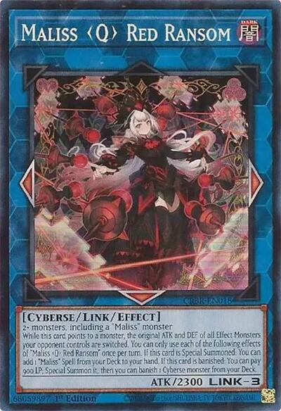 Maliss Q Red Ransom (Super Rare) [CRBR-EN018-SuR]