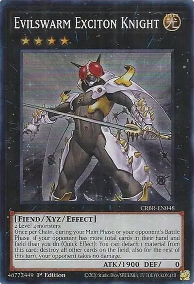 Evilswarm Exciton Knight (Super Rare) [CRBR-EN048-SuR]