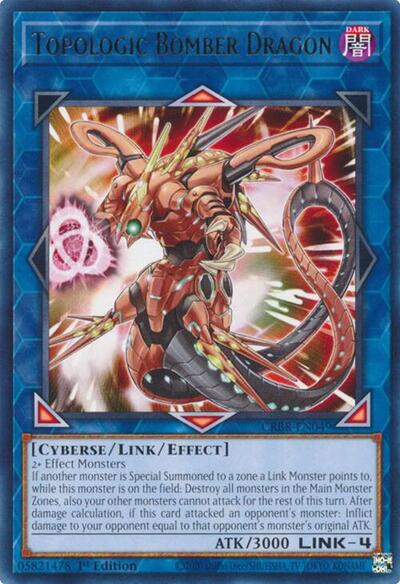 Topologic Bomber Dragon (Rare) [CRBR-EN049-R]