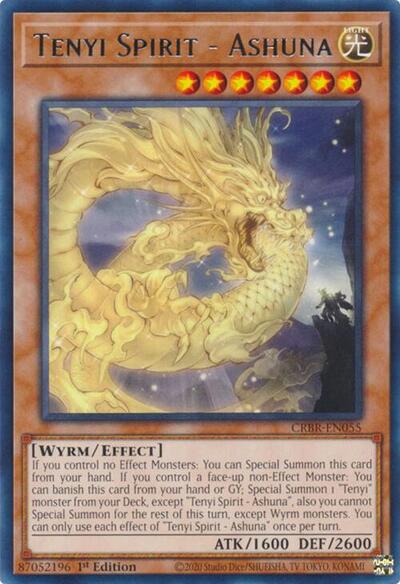 Tenyi Spirit - Ashuna (Rare) [CRBR-EN055-R]