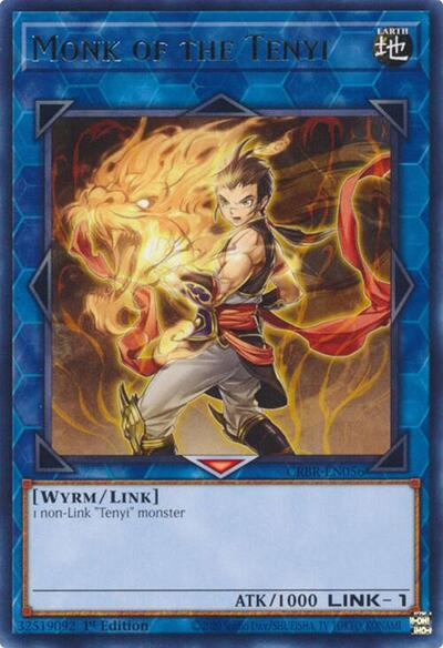 Monk of the Tenyi (Rare) [CRBR-EN056-R]