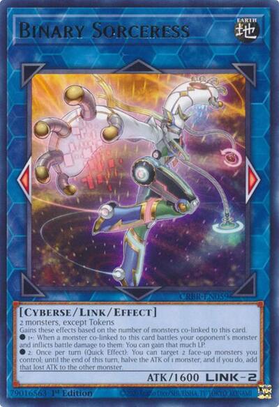 Binary Sorceress (Rare) [CRBR-EN059-R]