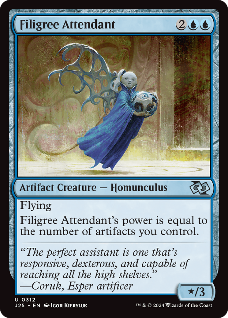 Filigree Attendant [J25-312]