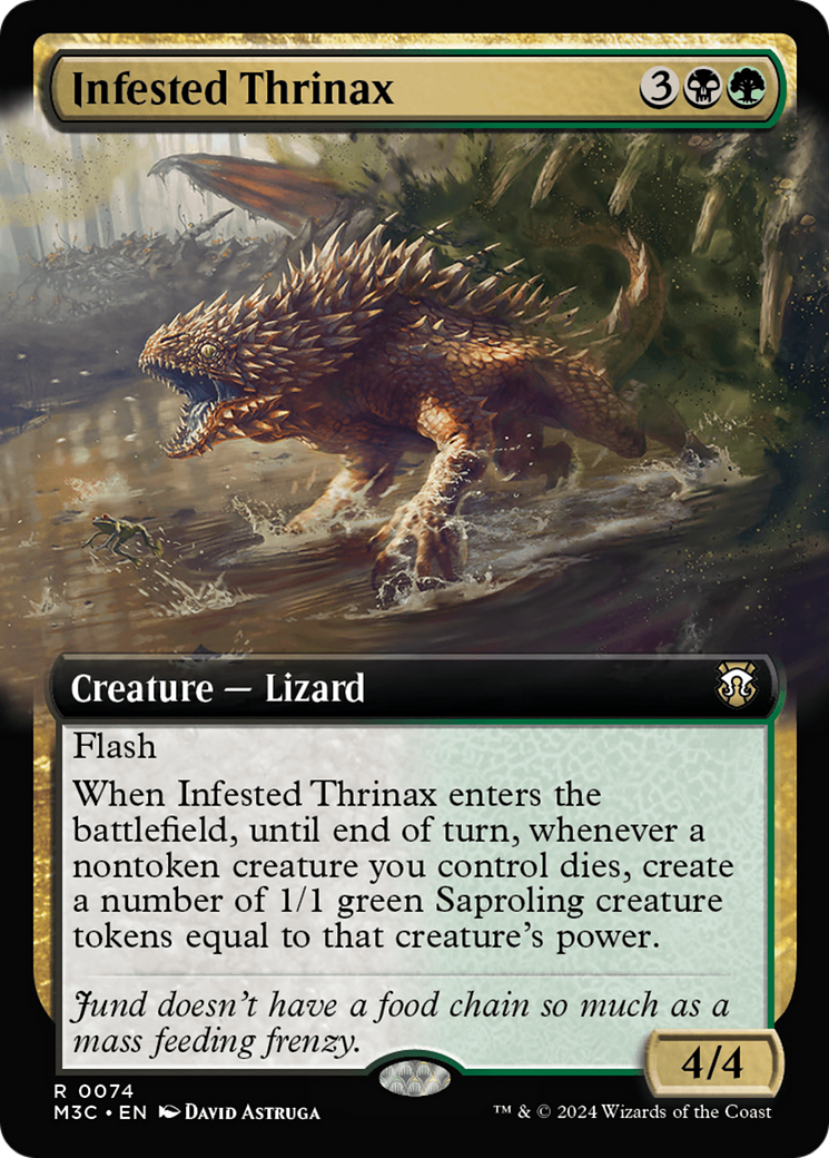 Infested Thrinax - Extended Art [M3C-74]