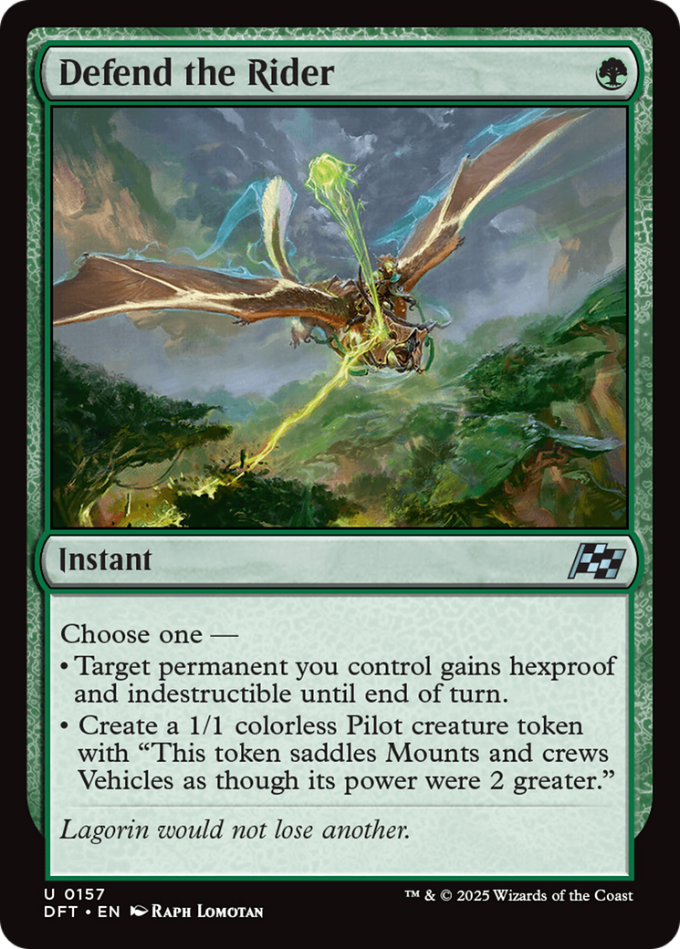 Defend the Rider [DFT-157]