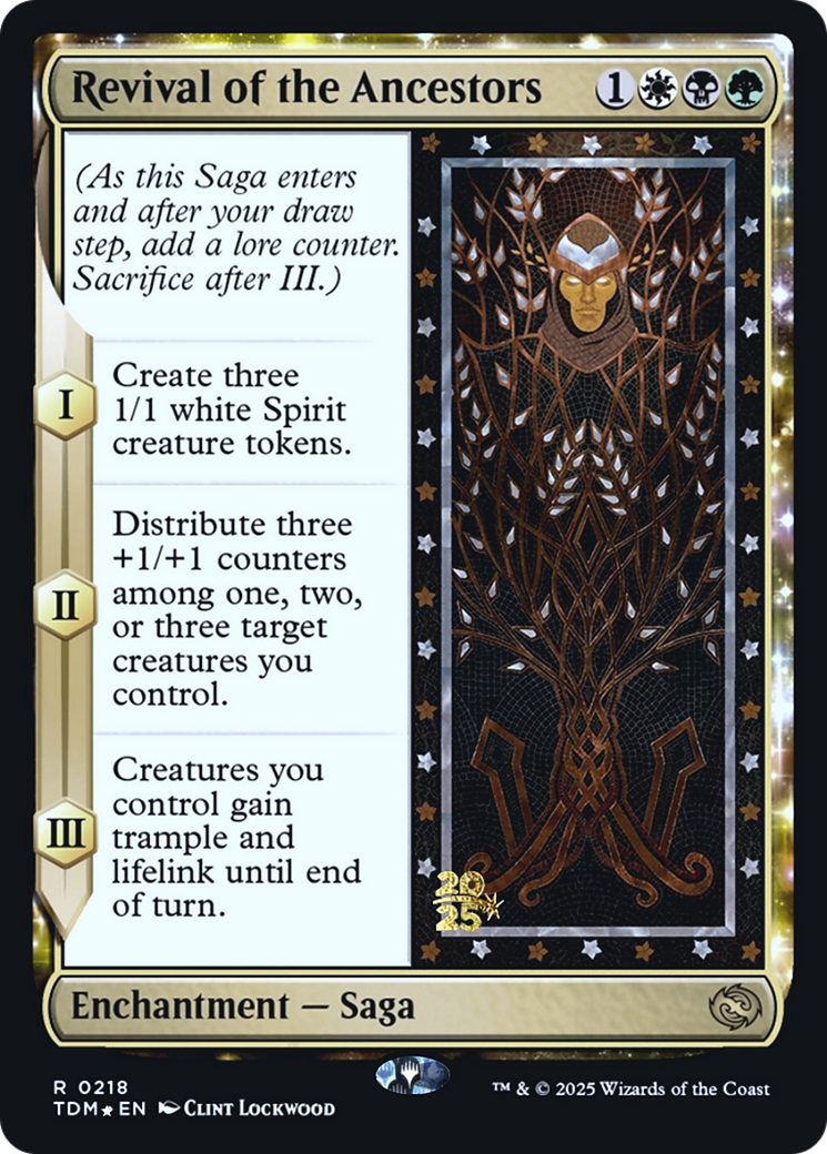 Revival of the Ancestors - Prerelease Promo [PTDM-218s]