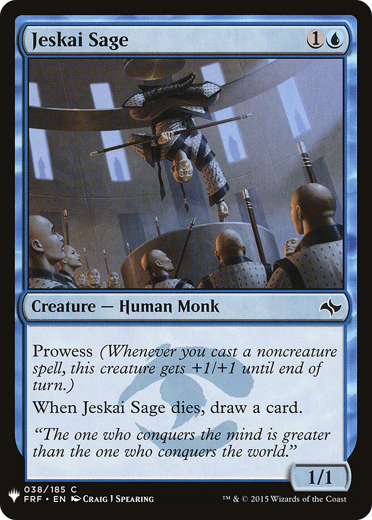 Jeskai Sage [PLST-FRF-38]