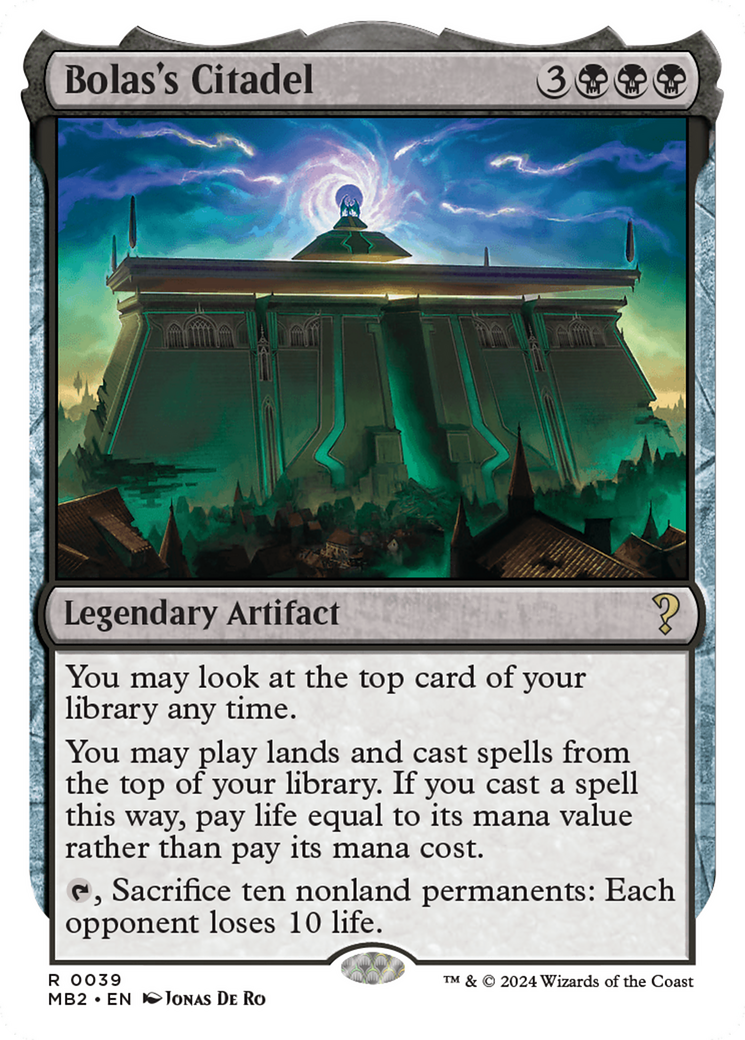 Bolas's Citadel [MB2-39]