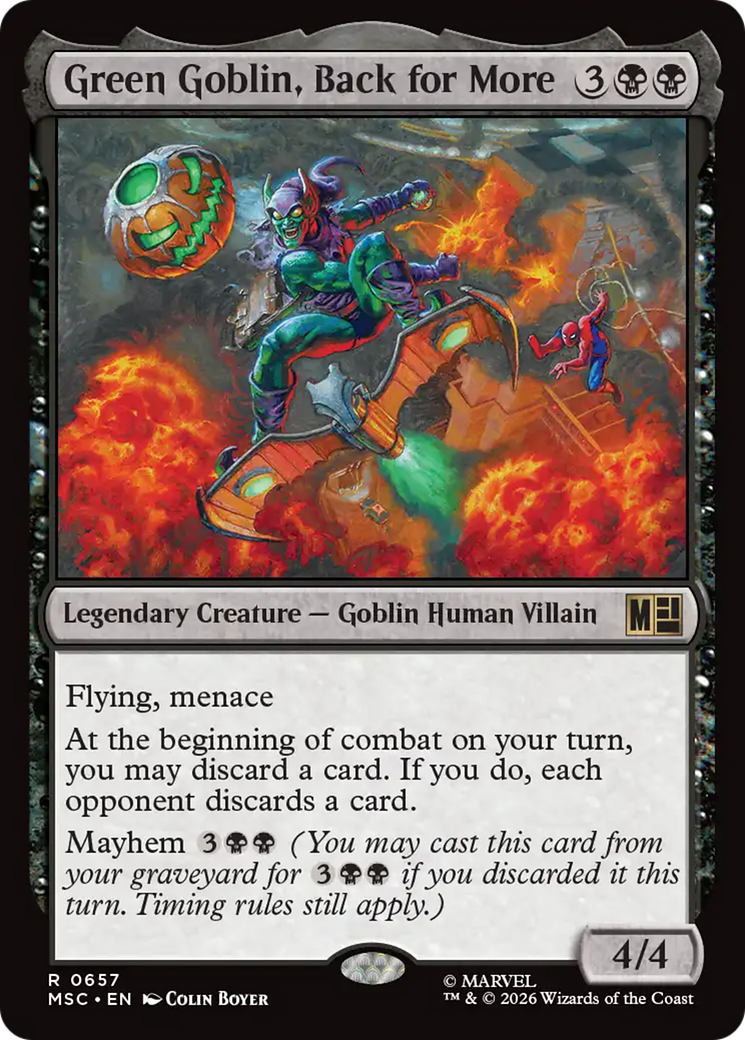 Green Goblin, Back for More [MSC-657]