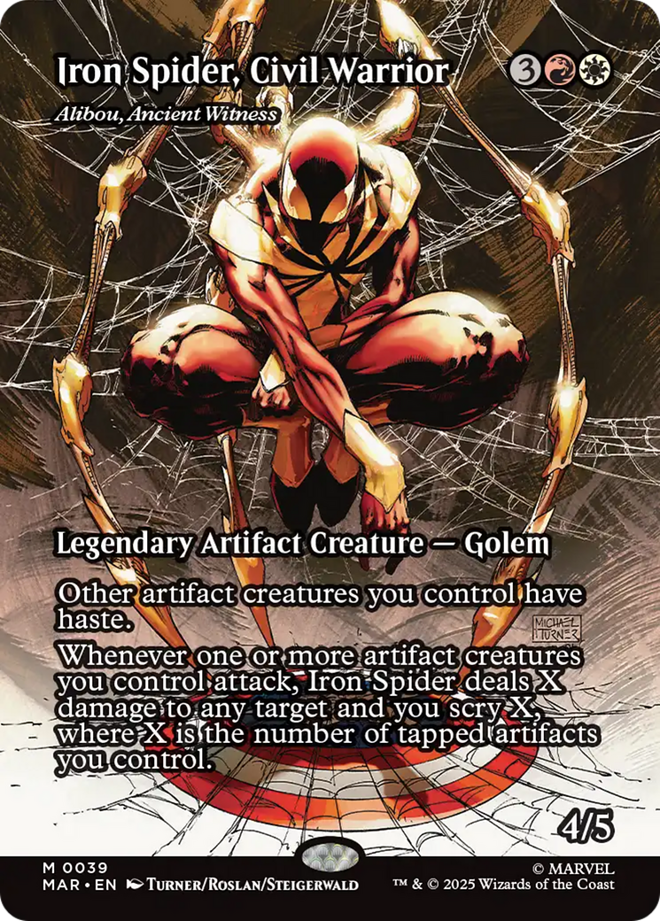 Alibou, Ancient Witness - Borderless - Full Art [MAR-39]