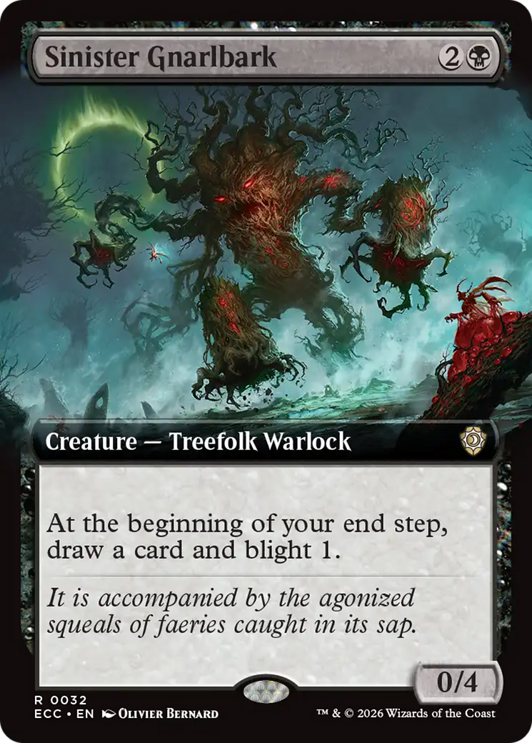 Sinister Gnarlbark - Extended Art [ECC-32]