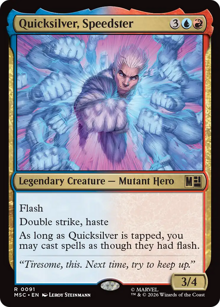 Quicksilver, Speedster [MSC-91]