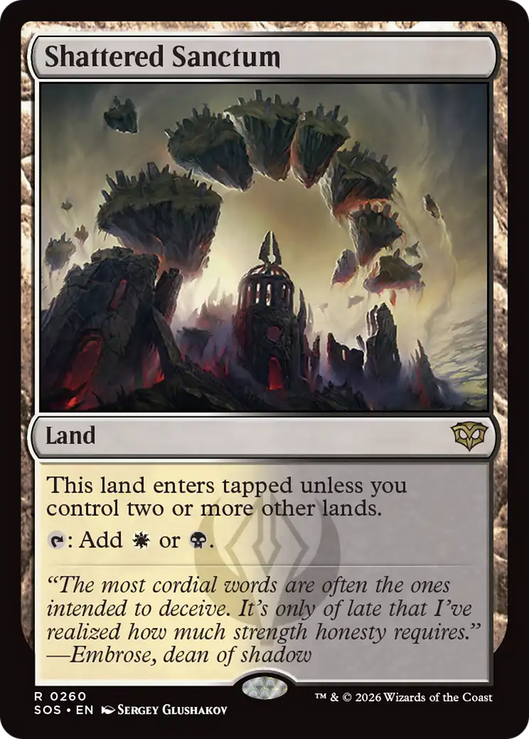 Shattered Sanctum [SOS-260]