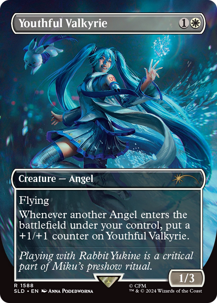 Youthful Valkyrie - Borderless - Full Art [SLD-1588]