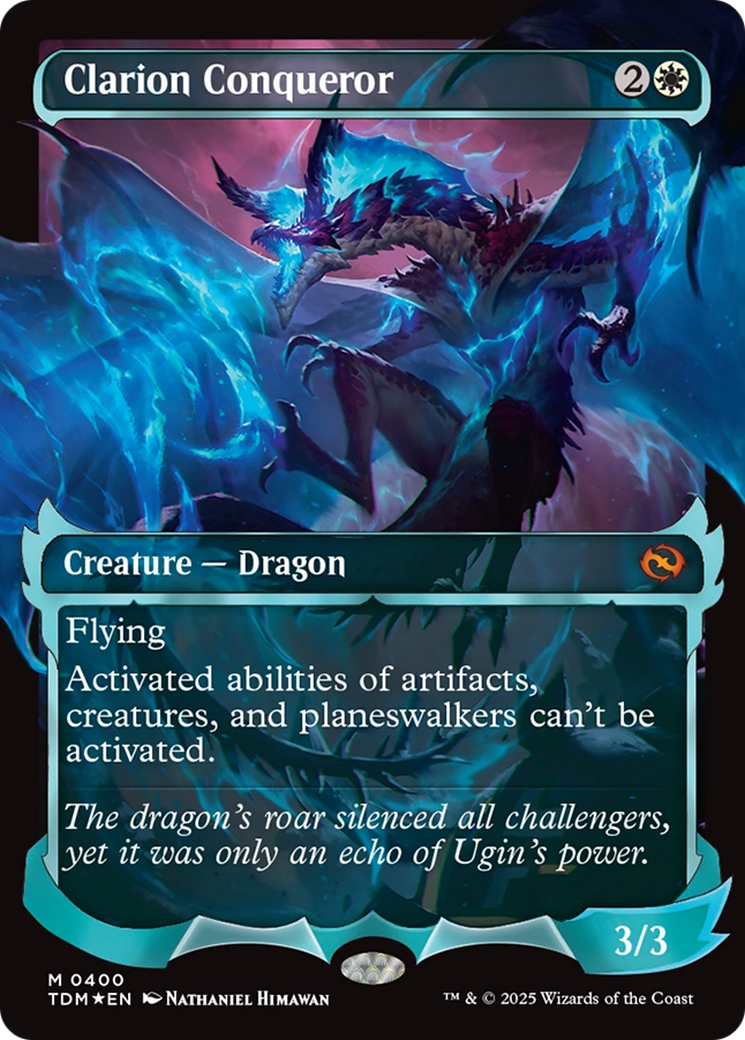 Clarion Conqueror - Borderless - Showcase - Full Art [TDM-400]