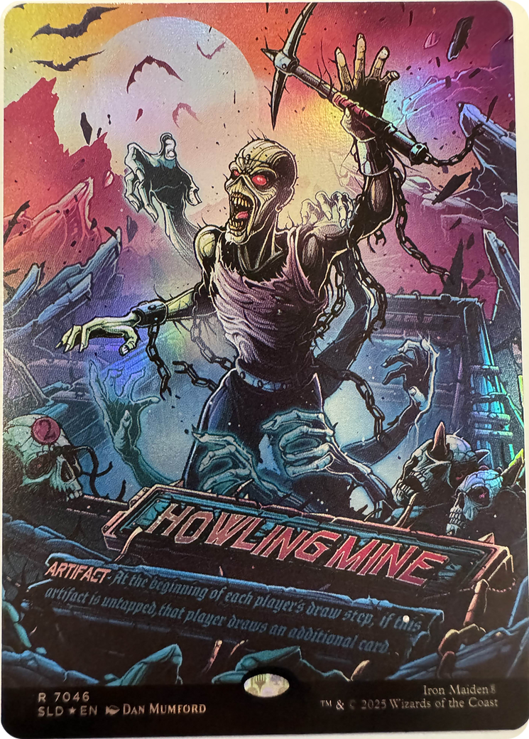 Howling Mine - Borderless - Full Art [SLD-7046]