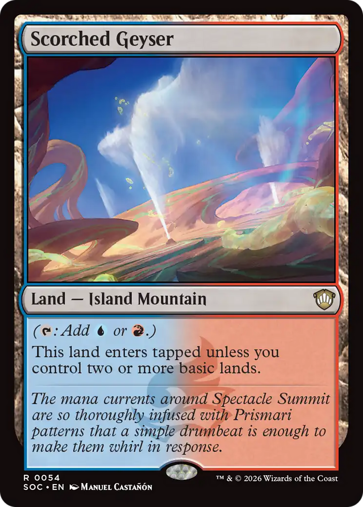 Scorched Geyser [SOC-54]