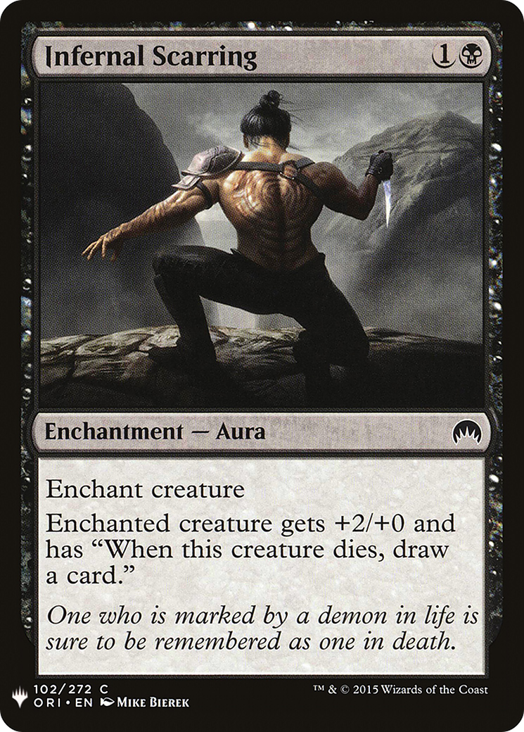 Infernal Scarring [PLST-ORI-102]