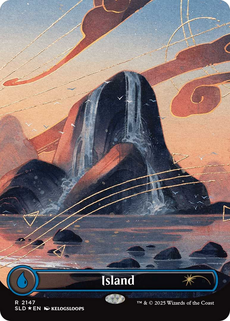 Island - Borderless - Full Art [SLD-2147]