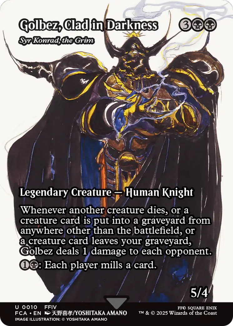 Syr Konrad, the Grim - Borderless - Full Art [FCA-10]