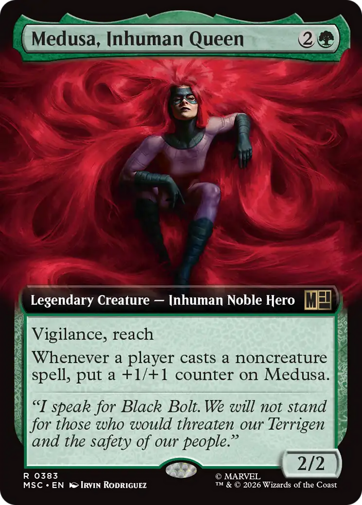 Medusa, Inhuman Queen - Extended Art [MSC-383]